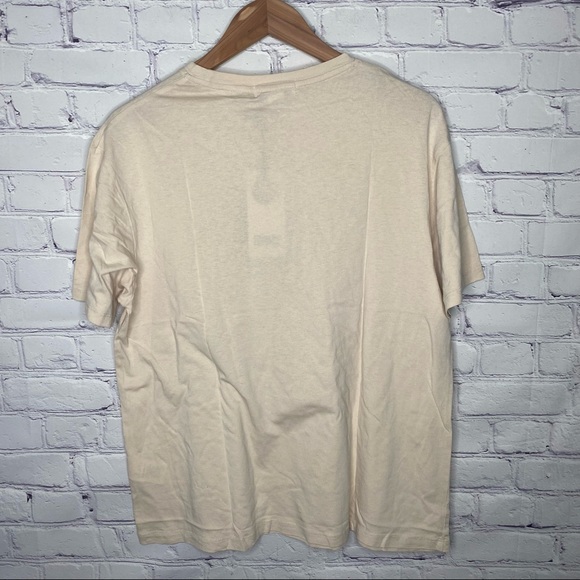 Lulu’s Charlie Holiday Vacay Beige Graphic Boyfriend Tee - Picture 9 of 11